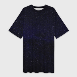 Молчаливые космические Дали – Платье-футболка 3D с принтом купить