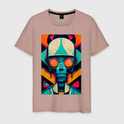 Bad Evil Robot – Мужская футболка хлопок с принтом купить со скидкой в -20%