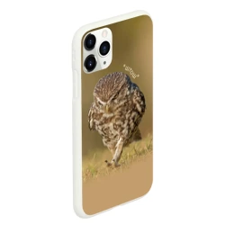 Чехол для iPhone 11 Pro Max матовый Штош - мем - совёнок - фото 2
