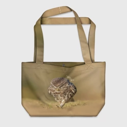Пляжная сумка 3D Штош - мем - совёнок