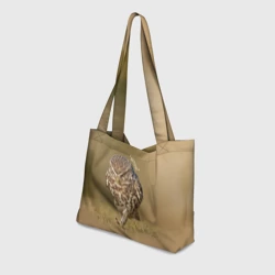 Пляжная сумка 3D Штош - мем - совёнок - фото 2