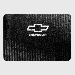 Картхолдер с принтом Chevrolet с потертостями на темном фоне - фото 2