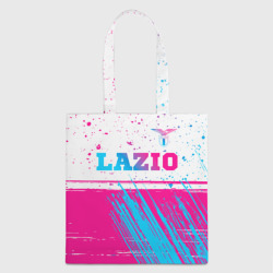 Шоппер 3D Lazio neon gradient style: символ сверху