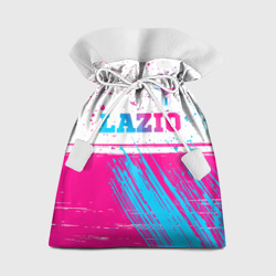 Подарочный 3D мешок Lazio neon gradient style: символ сверху