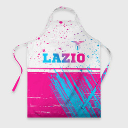 Фартук 3D Lazio neon gradient style: символ сверху