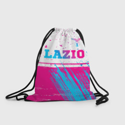 Рюкзак-мешок 3D Lazio neon gradient style: символ сверху