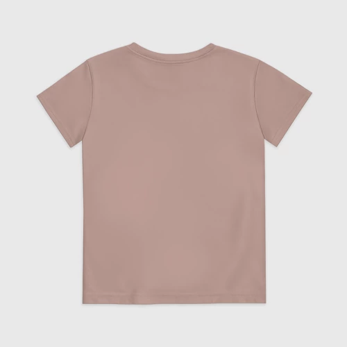 Детская футболка хлопок с принтом Сердце - Италия, вид сзади #1