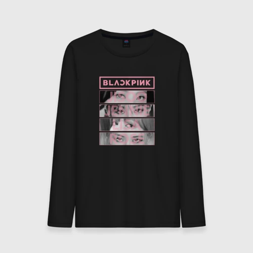 Мужской лонгслив хлопок Blackpink k-POP band