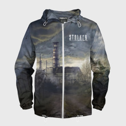 Мужская ветровка 3D Stalker Дорога к ЧАЭС
