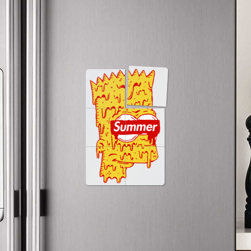 Магнитный плакат 2Х3 Bart Simpson - Summer - фото 4