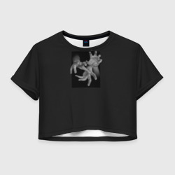 Женская футболка Crop-top 3D Из тьмы
