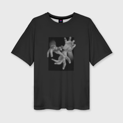 Женская футболка oversize 3D Из тьмы