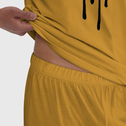 Мужская пижама хлопок с принтом Volkswagen - art logo, фото #4