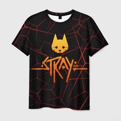 Мужская футболка 3D Stray cat игра блуждающий кот