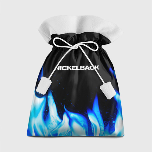 Подарочный 3D мешок Nickelback blue fire