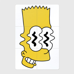 Магнитный плакат 2Х3 Bart Simpson - glitch