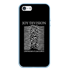 Чехол для iPhone 5/5S матовый Joy Division - unknown pleasures