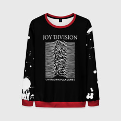 Мужской свитшот 3D Joy Division - unknown pleasures