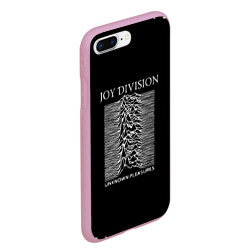 Чехол для iPhone 7Plus/8 Plus матовый Joy Division - unknown pleasures - фото 2