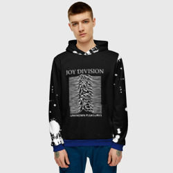 Мужская толстовка 3D Joy Division - unknown pleasures - фото 2