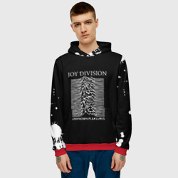 Мужская толстовка 3D Joy Division - unknown pleasures - фото 2