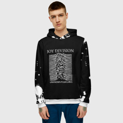 Мужская толстовка 3D Joy Division - unknown pleasures - фото 2