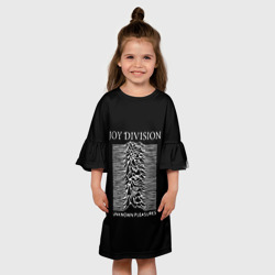 Детское платье 3D Joy Division - unknown pleasures - фото 2