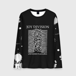 Мужской лонгслив 3D Joy Division - unknown pleasures