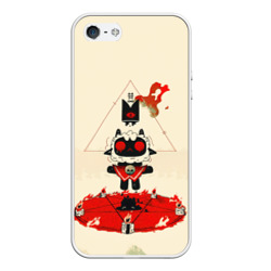 Чехол для iPhone 5/5S матовый Культ ягненка агнец