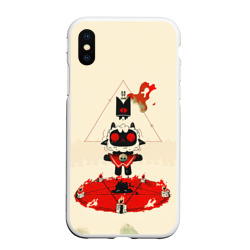 Чехол для iPhone XS Max матовый Культ ягненка агнец
