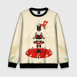 Детский свитшот 3D Культ ягненка агнец