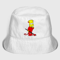 Мужская панама хлопок Bart Simpson - devil