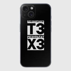 Чехол для iPhone 15 силиконовый с защитой камеры Без внятного ТЗ результат ХЗ