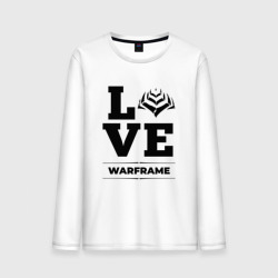 Мужской лонгслив хлопок Warframe love classic