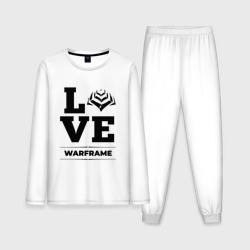 Мужская пижама с лонгсливом хлопок Warframe love classic
