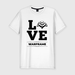 Мужская футболка хлопок Slim Warframe love classic