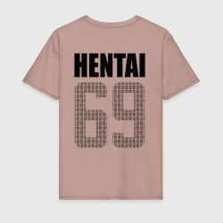 Мужская футболка хлопок Hentai 69