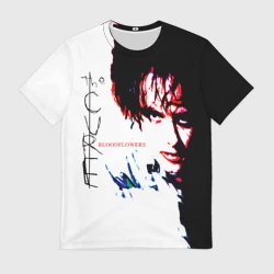 Мужская футболка 3D Bloodflowers - The Cure