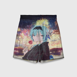 Детские спортивные шорты 3D Genshin Impact - Eula Inazuma