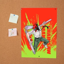 Постер Человек-бензопила : Дэндзи резня - фото 2