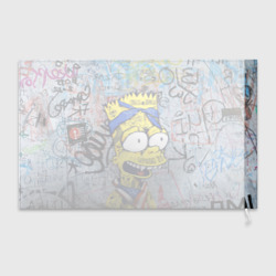 Флаг 3D Кульный Барт Симпсон весь в тату - Hype - фото 2