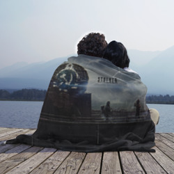 Плед 3D Stalker Герб СССР в Припяти - фото 2