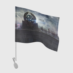 Флаг для автомобиля Stalker Герб СССР в Припяти