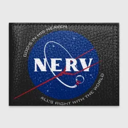 Обложка для студенческого билета NASA nerv Evangelion
