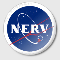 Значок NASA NERV Evangelion