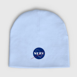 Детская шапка демисезонная NASA nerv Evangelion