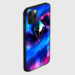 Чехол для iPhone 12 Pro Max No Man's Sky неоновый космос - фото 2