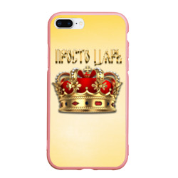 Чехол для iPhone 7Plus/8 Plus матовый Просто Царь - золотая корона