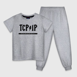 Детская пижама хлопок TCP/IP Connecting people since 1972
