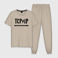 Мужская пижама хлопок TCP/IP Connecting people since 1972